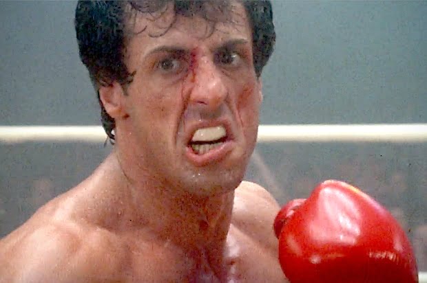 Rocky qui boxe