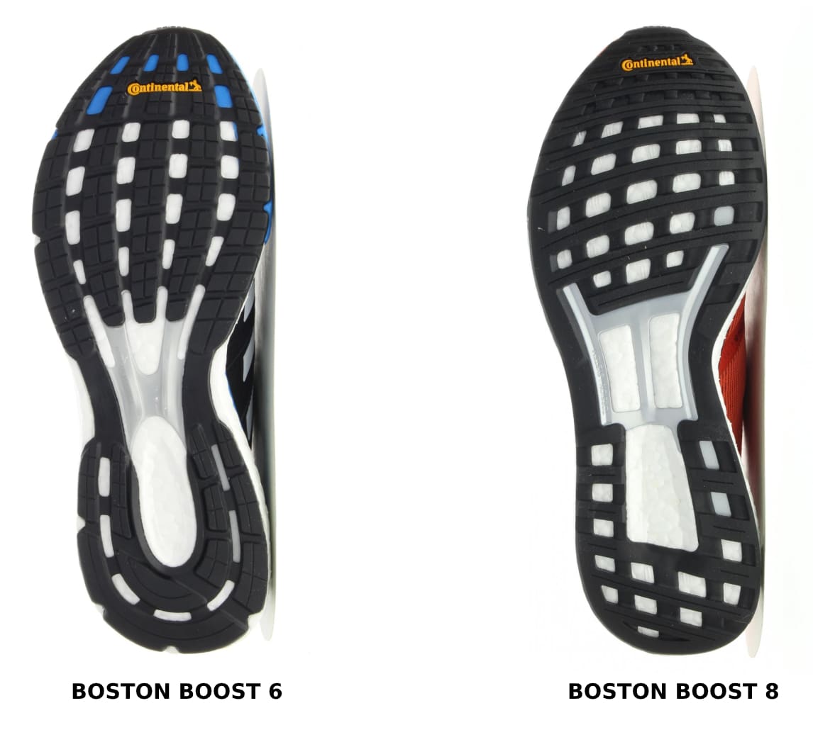 comparaison semelles Adidas Boston